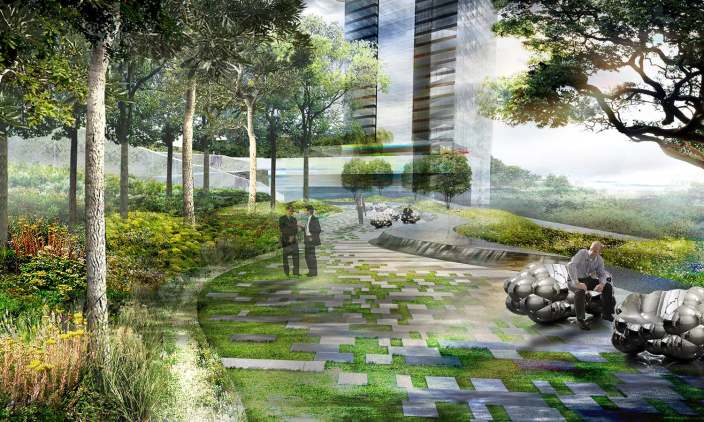 Comtechҵ԰comtech (i) landscape design by shma ͼ ǰ www.inla.cnظ 